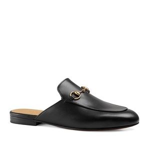 Gucci leather horsebit loafer